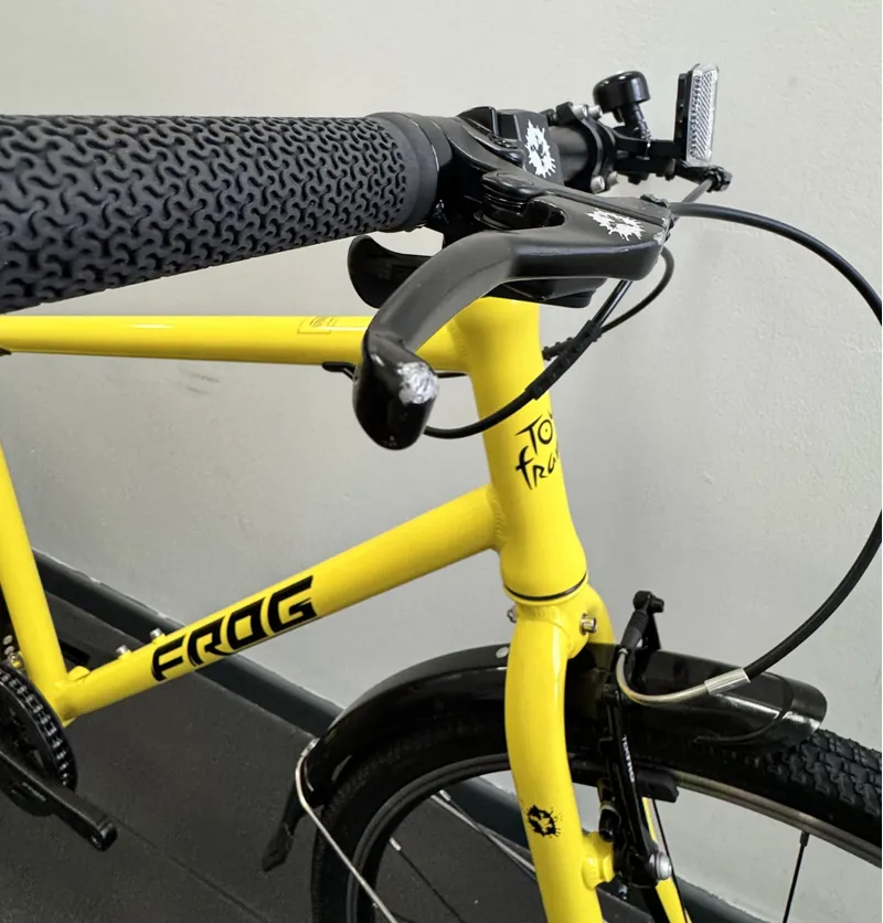 EX DEMOFrog Bikes 78 26 inch Wheel Kids Bike 2024 in Tour de France Yellow-9