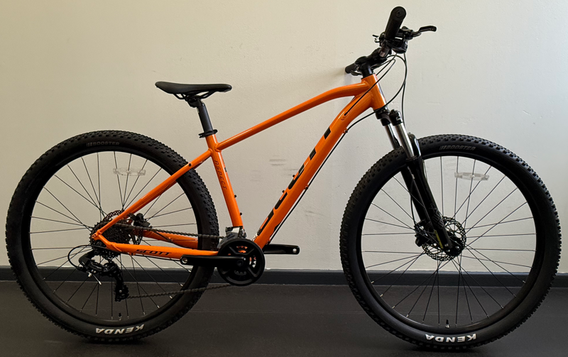 EX DEMO Scott Aspect 960 Medium Hardtail Mountain Bike 2024 in Orange
