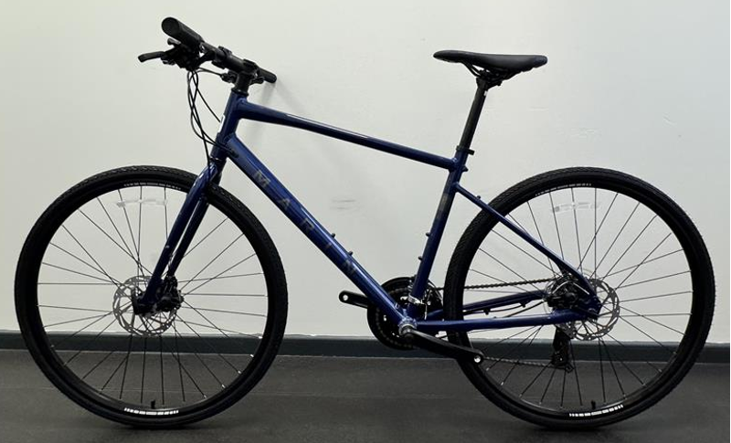 EX DISPLAY Marin Fairfax 1 Medium Hybrid Bike 2025 in Blue-1