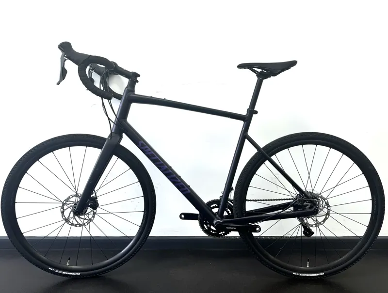 EX DEMO Specialized Diverge E5 Gravel Bike 61cm 2024 in Satin Midnight Shadow/Violet Pearl -1