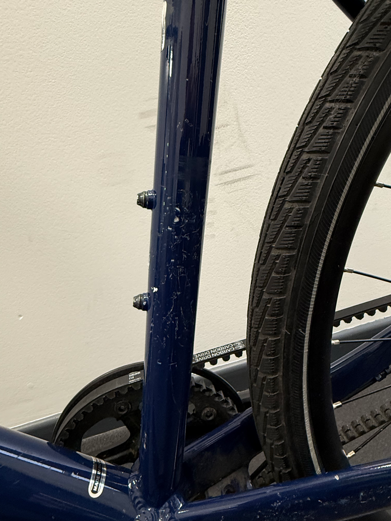 EX DEMO Marin Presidio 3 8 Speed Hub Gear Belt Drive Hybrid Bike Large 2025 in Blue-10