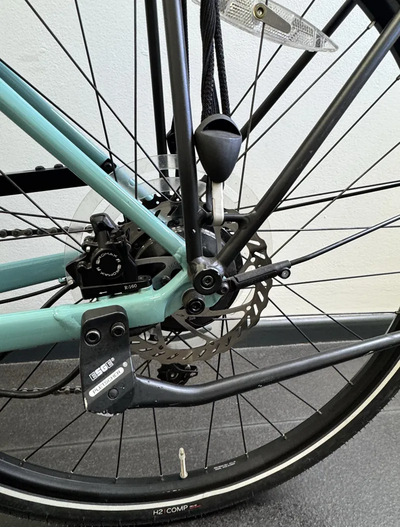 EX DEMO Trek Fx+ 2 Stagger Electric Hybrid Bike Medium 2024 in Blue Sage-9