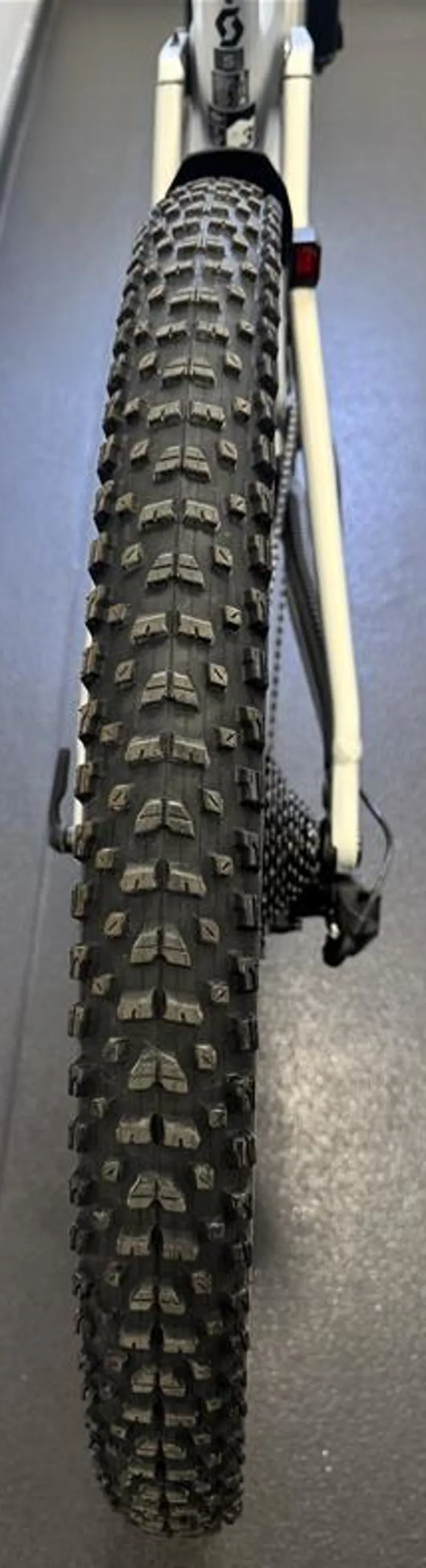 EX DEMO Scott Bike Strike eRIDE 920 EVO Small Electric Full Suspension Mountain Bike 2024 in Silver-5