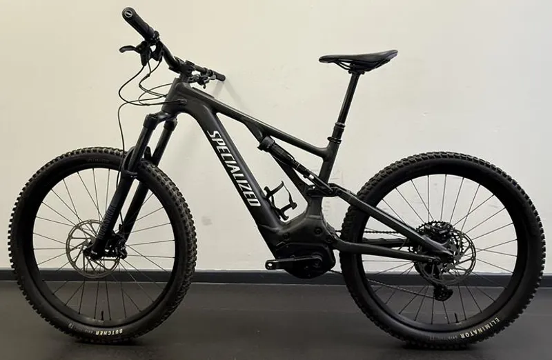 EX DEMO Specialized Turbo Levo Alloy Full Suspension Electric Mountain Bike S4 2024 in Satin Dark Moss Green-1