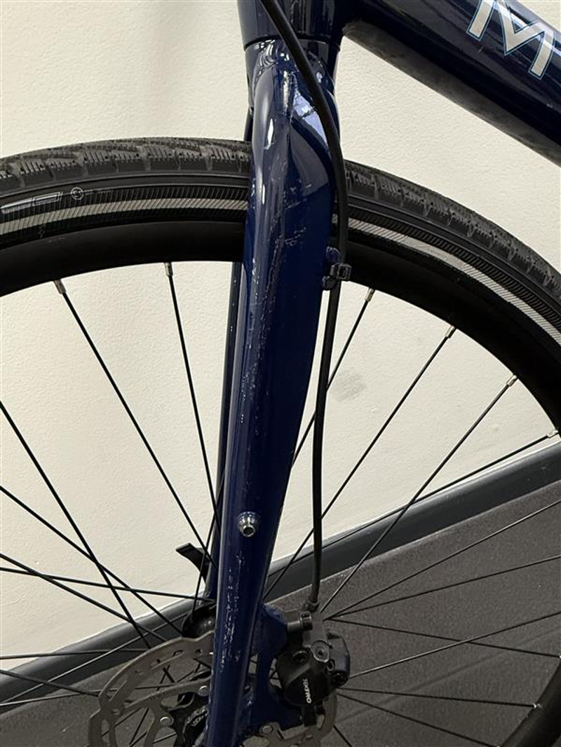 EX DEMO Marin Presidio 3 8 Speed Hub Gear Belt Drive Hybrid Bike Large 2025 in Blue-8