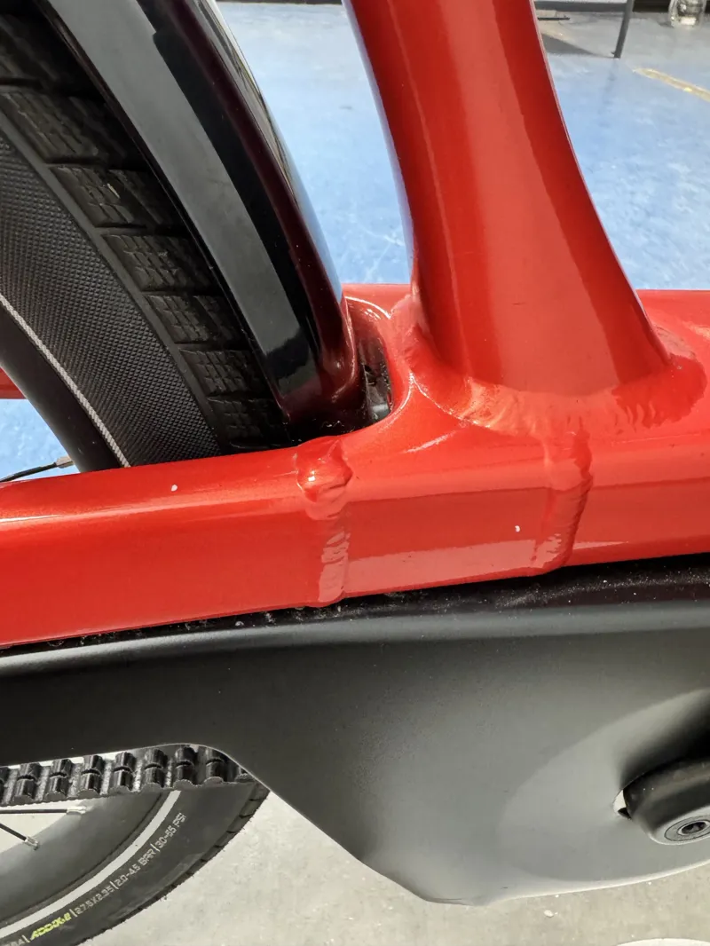 EX DEMO Trek Fetch+ 4 Electric Cargo Bike 2024 in Lava Red-6