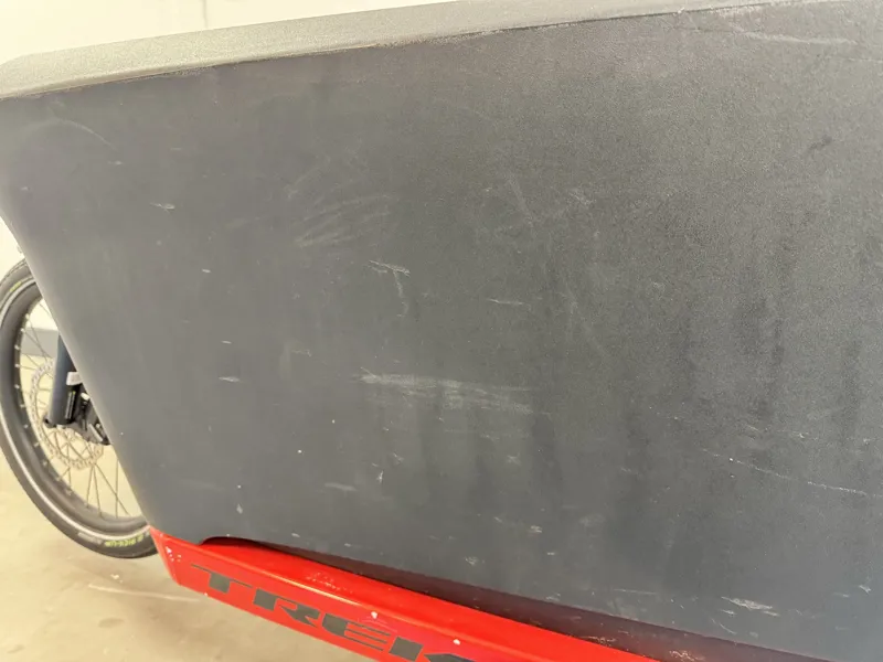 EX DEMO Trek Fetch+ 4 Electric Cargo Bike 2024 in Lava Red-4