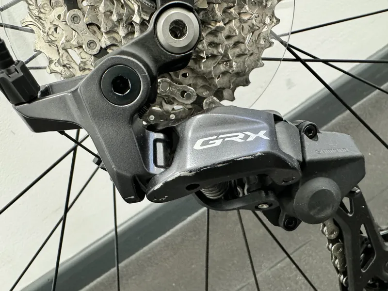 EX DEMO Giant Revolt 0 Small Gravel Bike 2024 in Gloss Blue Dragonfly-8