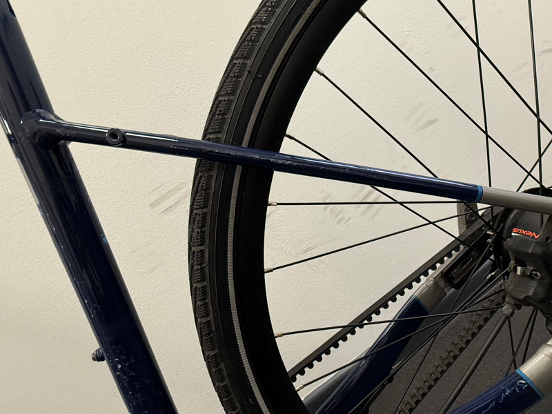 EX DEMO Marin Presidio 3 8 Speed Hub Gear Belt Drive Hybrid Bike Large 2025 in Blue-11