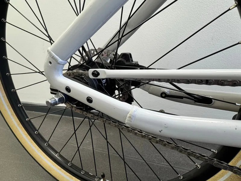 EX DEMO Momentum Transend E+ GTS Medium Electric Hybrid Bike 2024 in Lunar-3