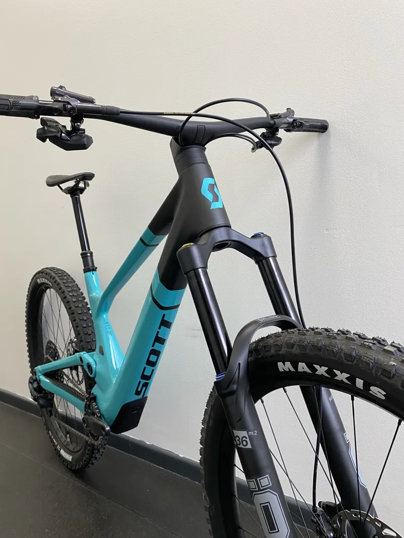 EX DISPLAY Scott Genius ST 910 Large Full Suspension Mountain Bike 2023 in Blue-7