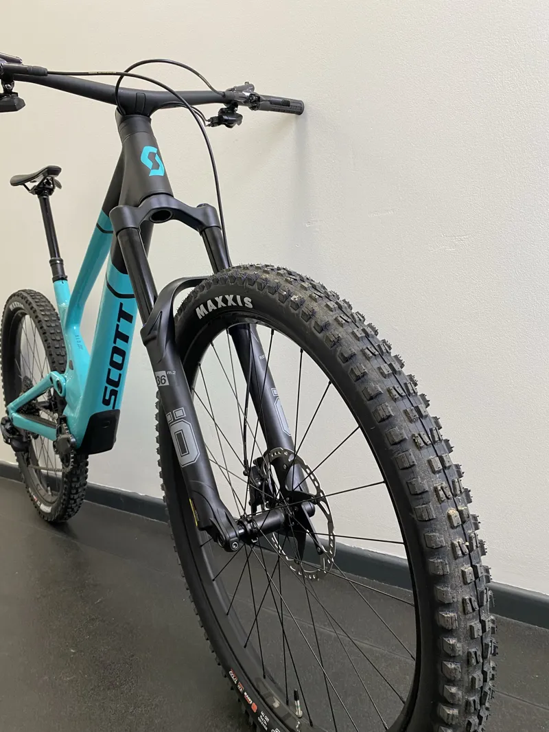 EX DISPLAY Scott Genius ST 910 Large Full Suspension Mountain Bike 2023 in Blue-6