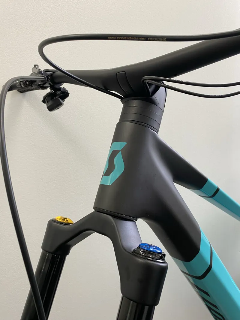 EX DISPLAY Scott Genius ST 910 Large Full Suspension Mountain Bike 2023 in Blue-1