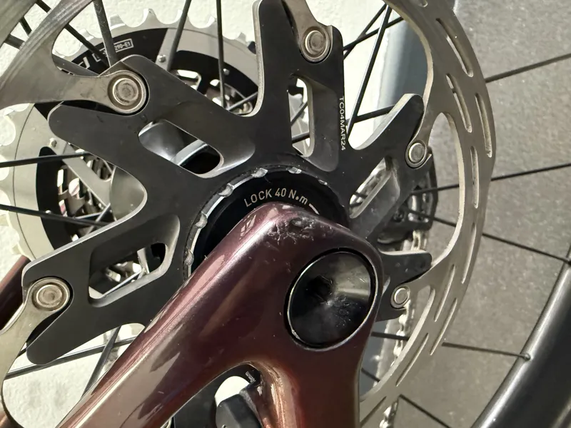 EX DEMO Specialized S-Works Tarmac SL8 RED AXS Carbon Road Bike 54cm 2025 in Gloss Solidity Red to Black Pearl-3