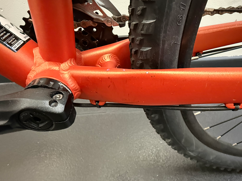 EX DEMO Scott Aspect 740 Mountain Bike Size Medium 2025 in Orange-3