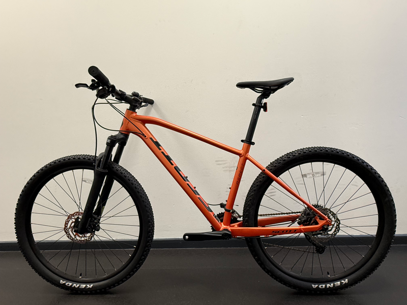 EX DEMO Scott Aspect 740 Mountain Bike Size Medium 2025 in Orange-1