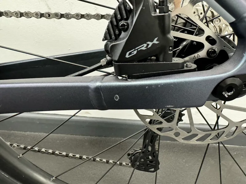 EX DEMO Giant Revolt 0 Small Gravel Bike 2024 in Gloss Blue Dragonfly-6