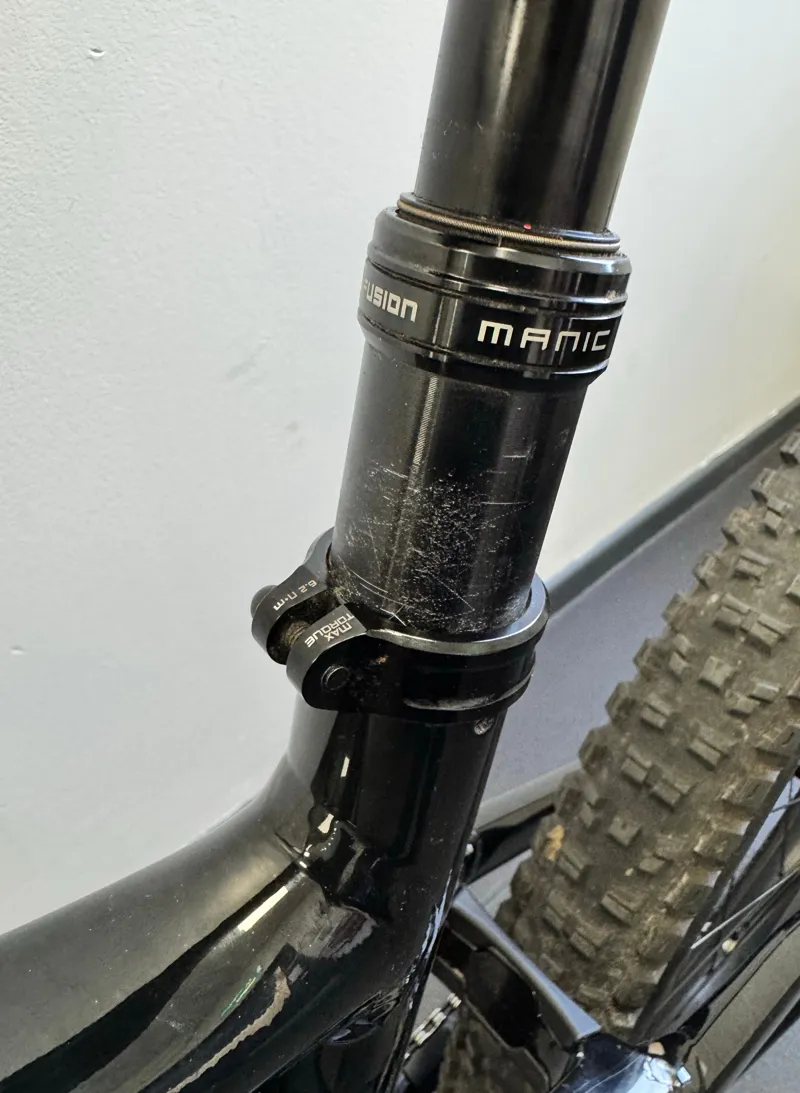 EX DEMO Specialized Turbo Levo Comp Alloy Full Sus Electric MTB S5 2024 in Black Dove Grey-6