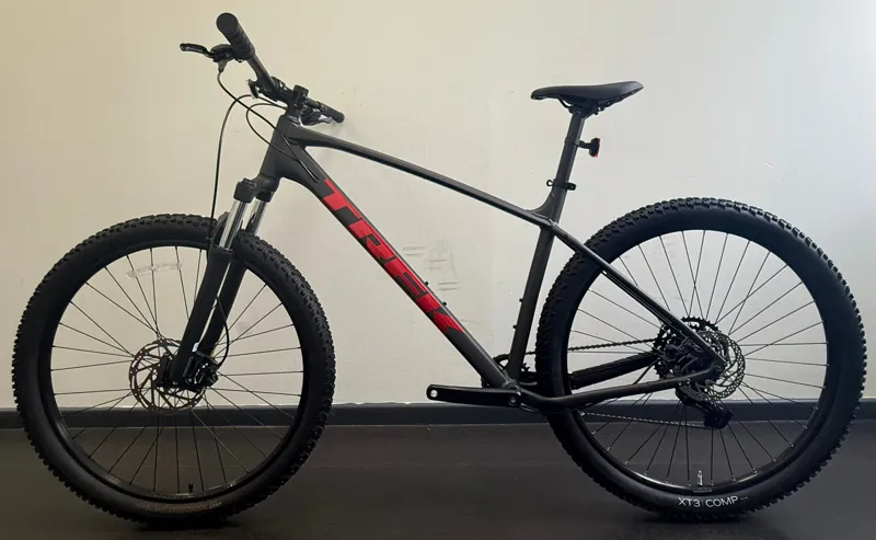 EX DISPLAY Trek Marlin 5 Gen 3 Hardtail Mountain Bike X-Large 2025 in Matte Dnister Black-1
