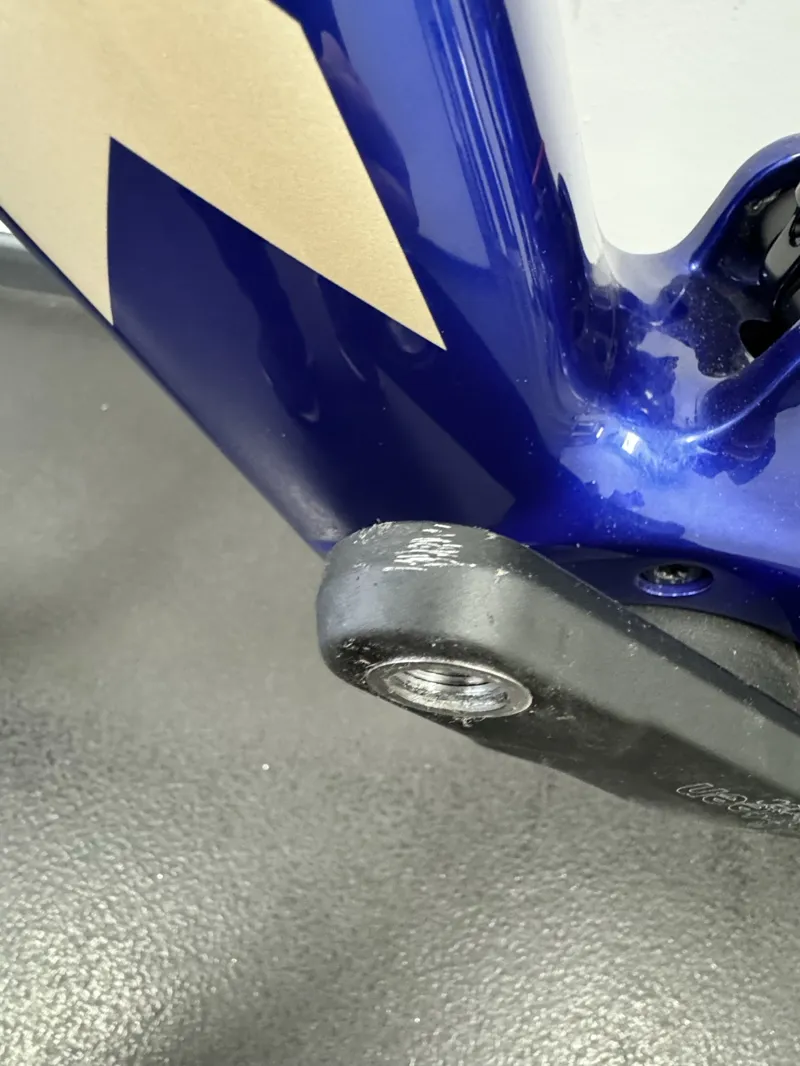 EX DISPLAY Trek Rail 9.5 Gen 4 Full Suspension Electric Mountain Bike Medium 2023 in Hex Blue-2