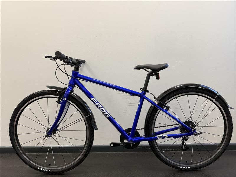 EX-DISPLAY Frog Bike 67 Hybrid Kids Bike 26in Wheel 2026 in Electric Blue-1