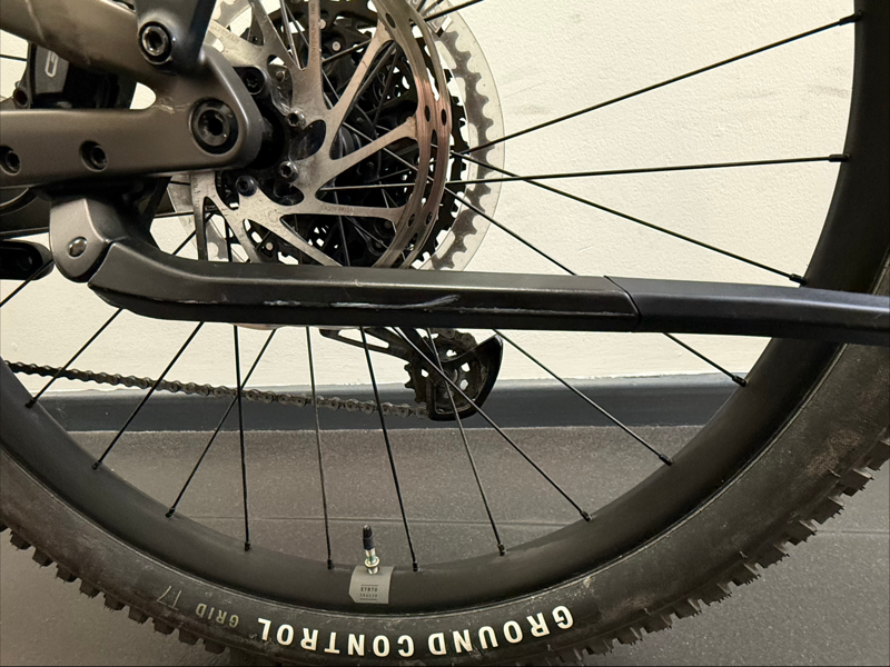 EX DEMO Specialized Turbo Tero X 4.0 Full Suspension Electric MTB Medium 2025 in Gunmetal/White-5