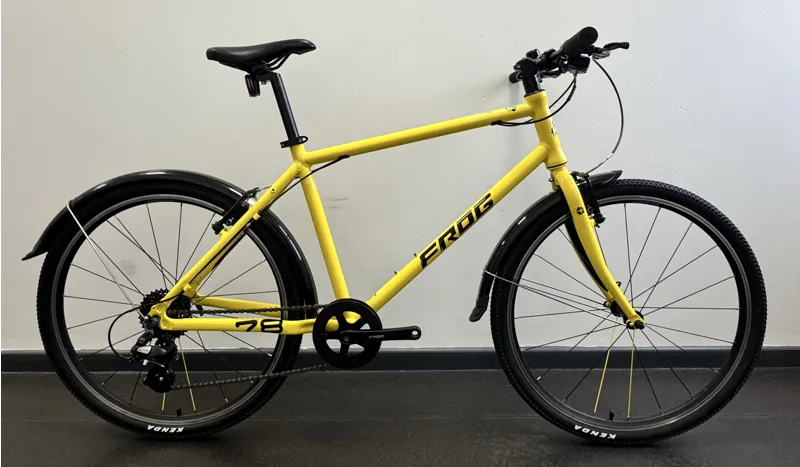 EX DEMOFrog Bikes 78 26 inch Wheel Kids Bike 2024 in Tour de France Yellow