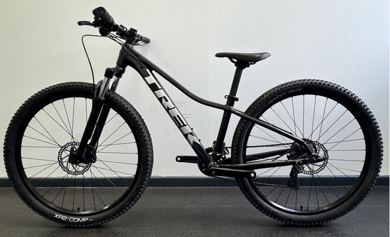 EX DEMO Trek Marlin 4 X-Small Hardtail Mountain Bike 2025 in Black-1