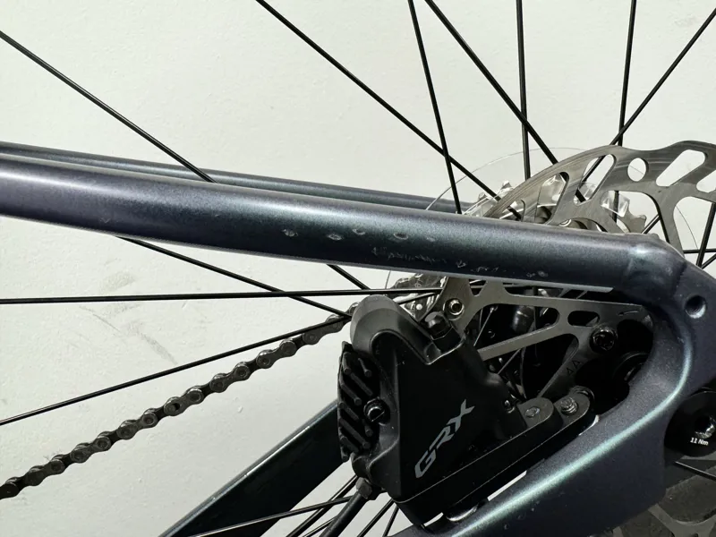 EX DEMO Giant Revolt 0 Small Gravel Bike 2024 in Gloss Blue Dragonfly-5