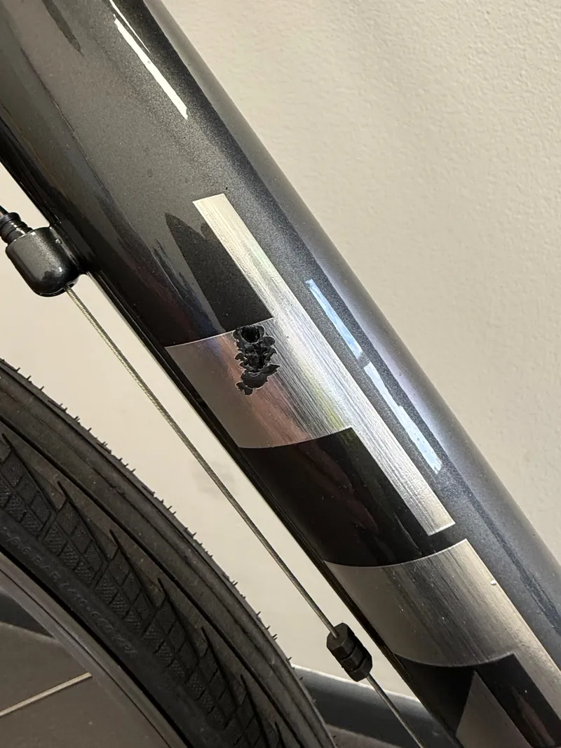 EX DISPLAY Trek FX 1 Hybrid Bike Small 2025 in Lithium Grey-3