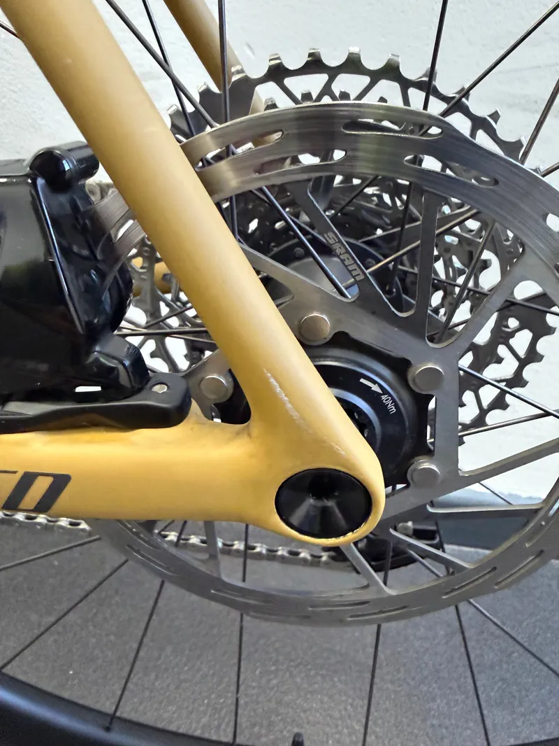 EX DEMO Specialized Crux Expert Gravel Bike Size 56 2025 in Harvest Gold/Oak Green-3