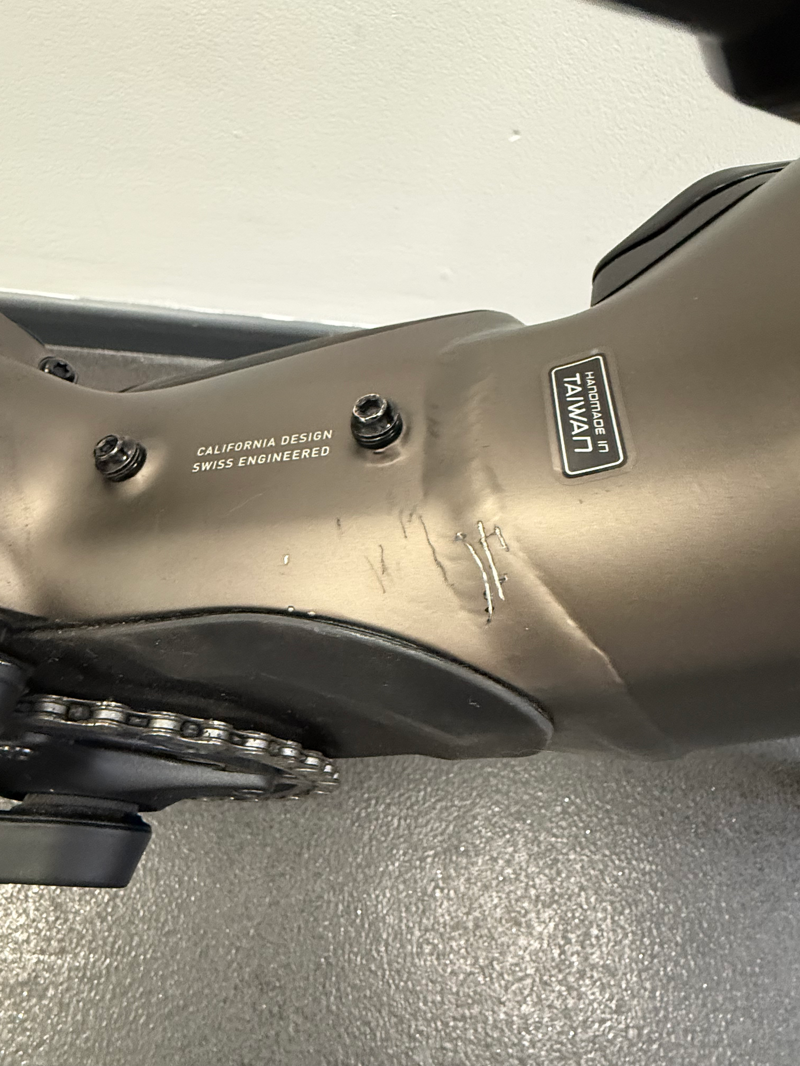 EX DEMO Specialized Turbo Tero X 4.0 Full Suspension Electric MTB Medium 2025 in Gunmetal/White-7