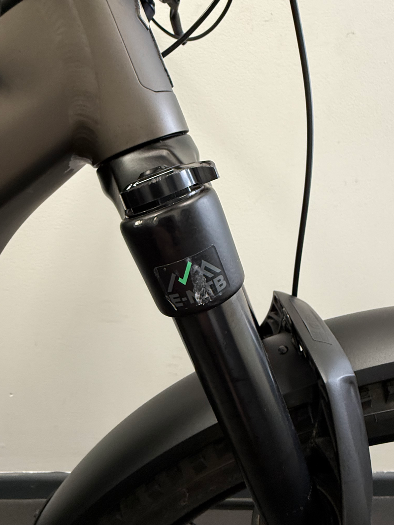 EX DEMO Specialized Turbo Tero X 4.0 Full Suspension Electric MTB Medium 2025 in Gunmetal/White-10