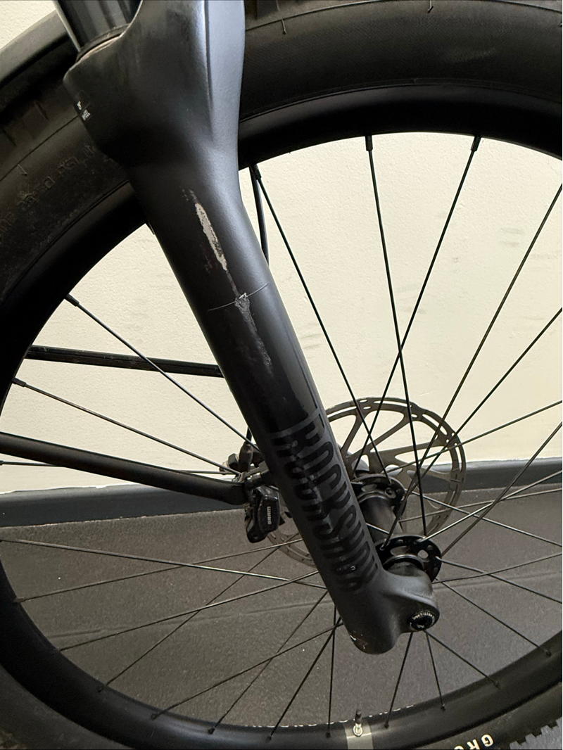 EX DEMO Specialized Turbo Tero X 4.0 Full Suspension Electric MTB Medium 2025 in Gunmetal/White-11