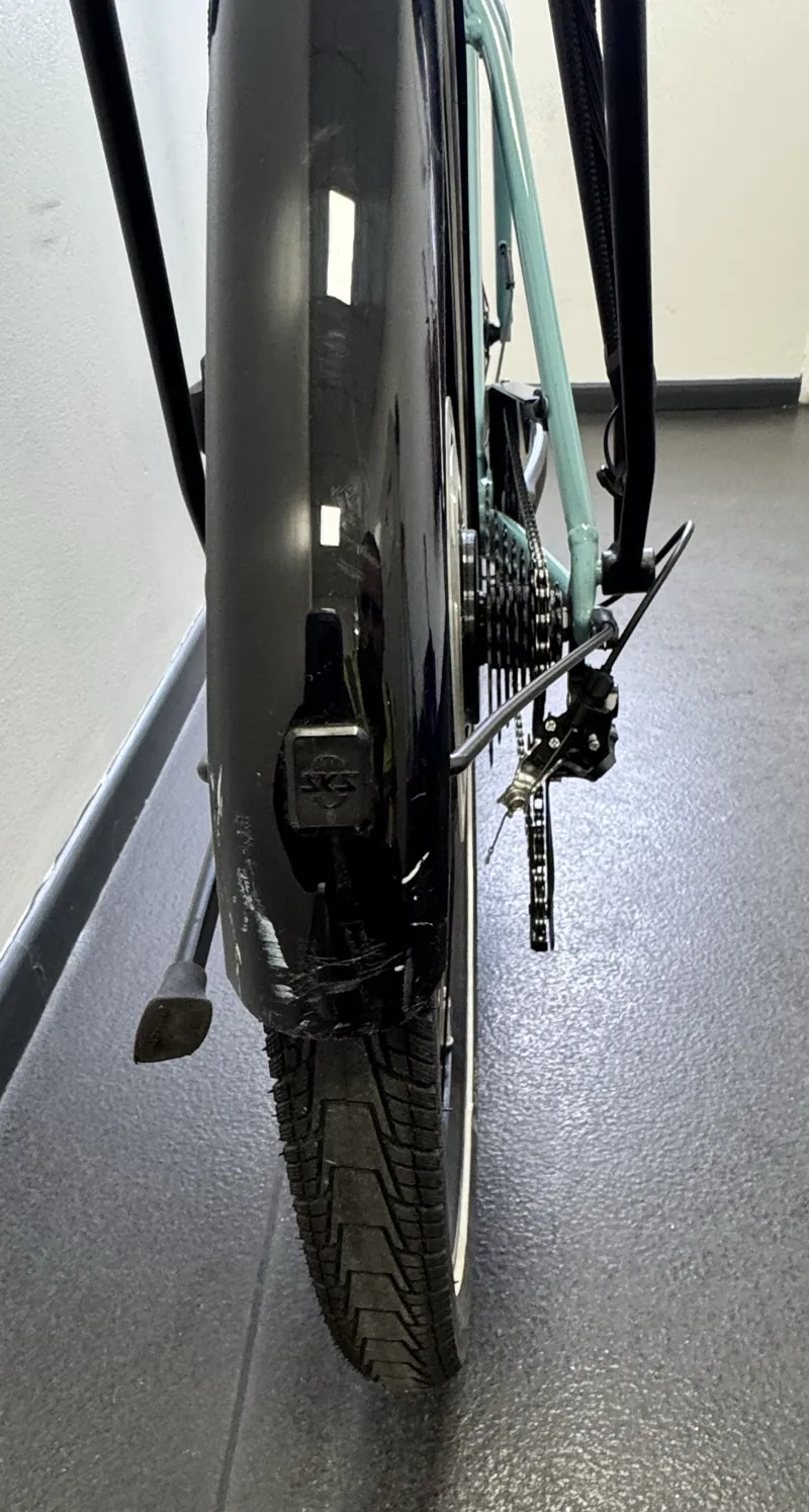 EX DEMO Trek Fx+ 2 Stagger Electric Hybrid Bike Medium 2024 in Blue Sage-2