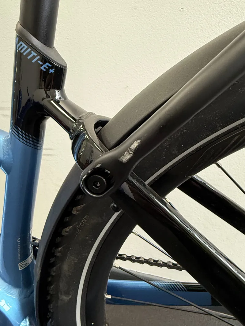 EX DISPLAY Liv Amiti-E+ 1 Small Electric Hybrid Bike 2024 in Estoril Blue-4