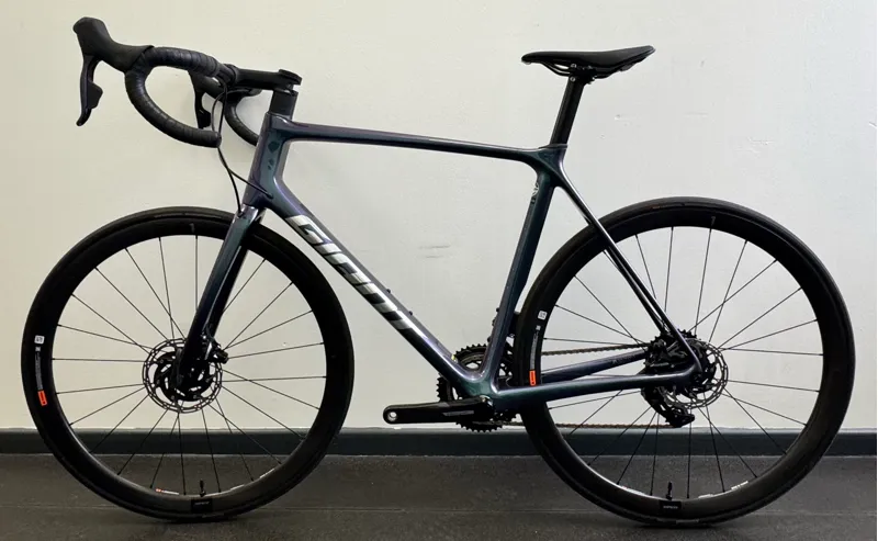 EX DEMO Giant TCR Advanced Pro 0 Disc AXS Large Road Bike 2024 in Blue Dragonfly-1