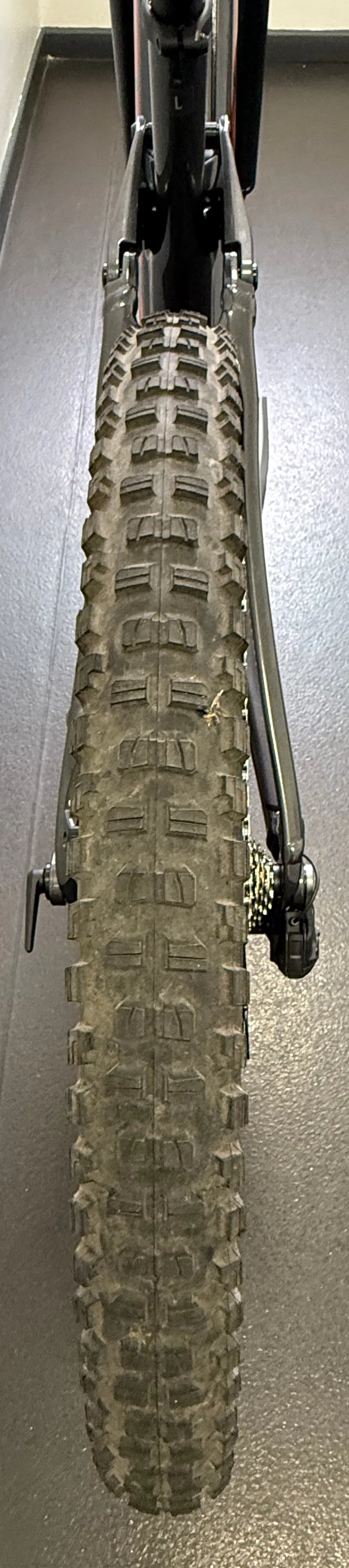 EX DEMO Trek Rail 8 GX AXS Electric Full Suspension Mountain Bike Large 2024 in Grey-2