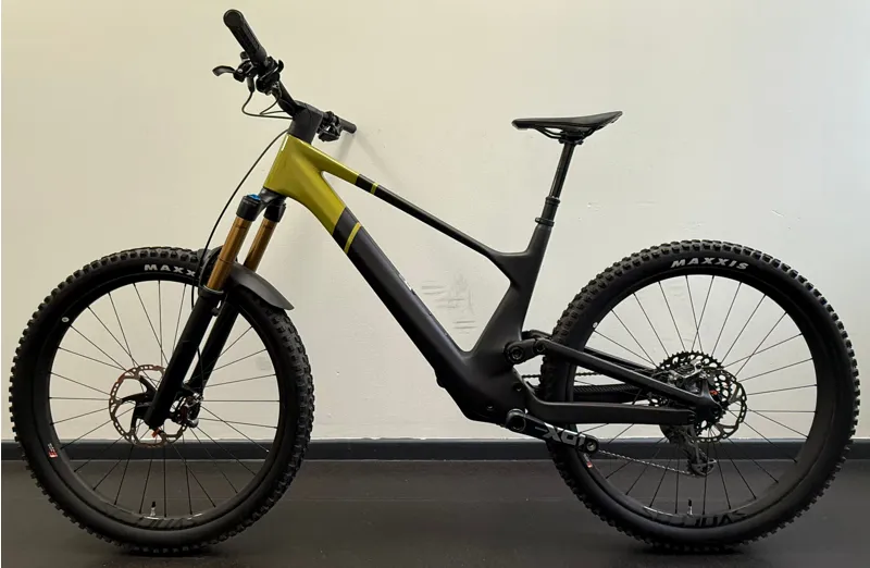 EX DEMO Scott Genius ST 900 Tuned Full Suspension Mountain Bike X-Large 2025 in Black/Green-1