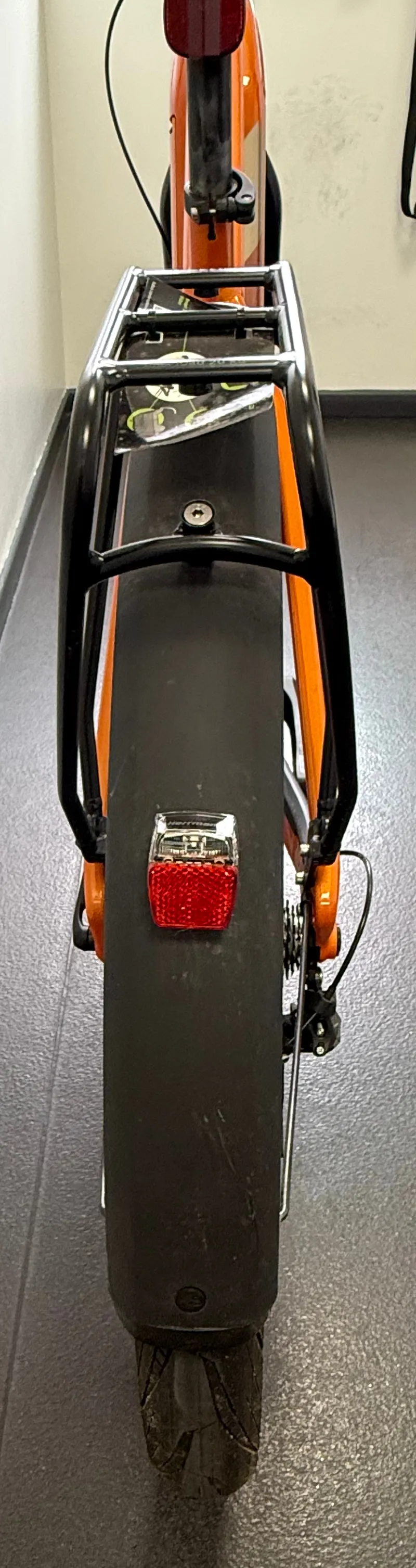 EX DEMO Bergamont E-Revox Sport Rigid EQ Electric Hybrid Bike X-Large 2024 in Shiny Sunny Orange-5