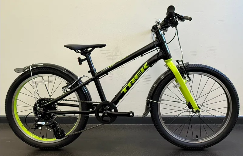 EX DISPLAY Trek Wahoo 20 inch Wheel Kids Bike 2023 in Black