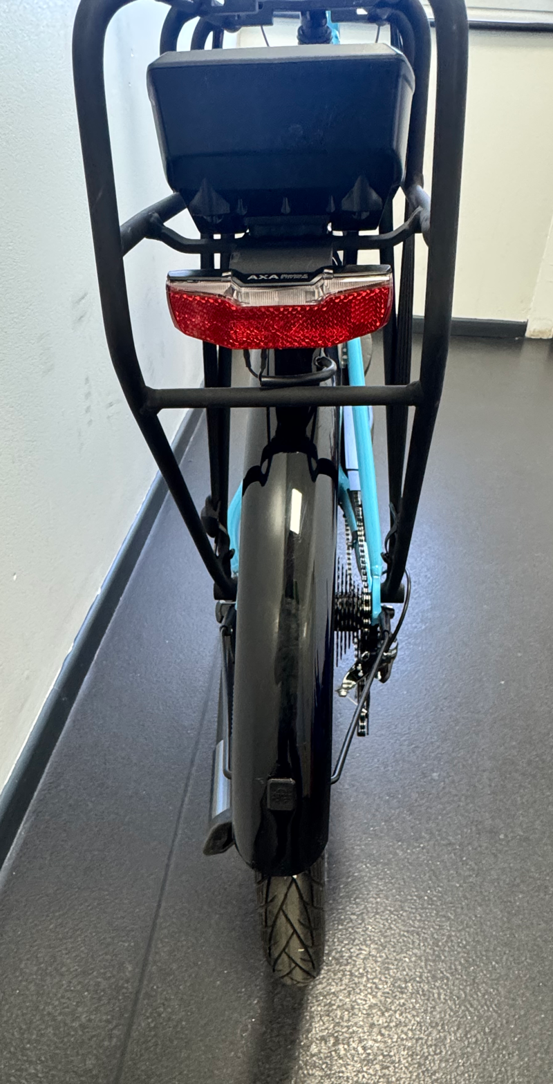 EX DEMO Trek Verve+ 2 Lowstep 500wh Small Electric Hybrid Bike 2024 in Azure Blue-4