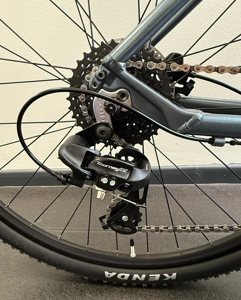 EX DEMO Scott Sub Cross 50 Women's Medium Hybrid Bike 2024 in Silver-5