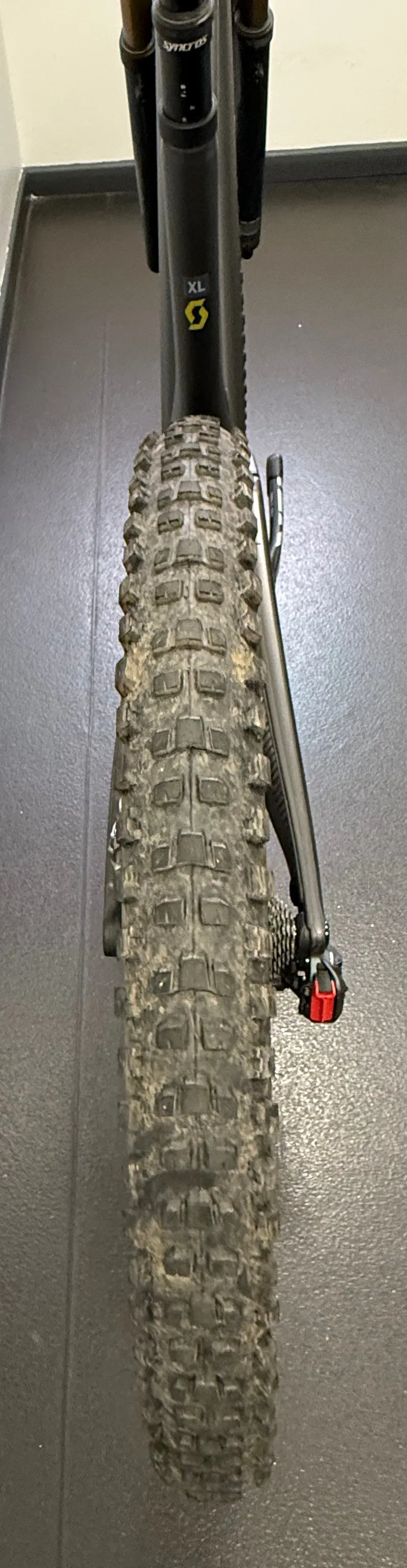 EX DEMO Scott Genius ST 900 Tuned Full Suspension Mountain Bike X-Large 2025 in Black/Green-5