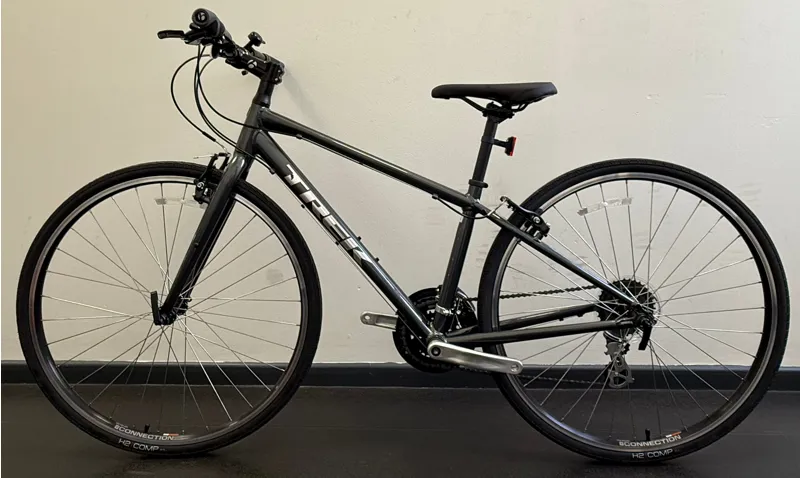 EX DISPLAY Trek FX 1 Hybrid Bike Small 2025 in Lithium Grey-1