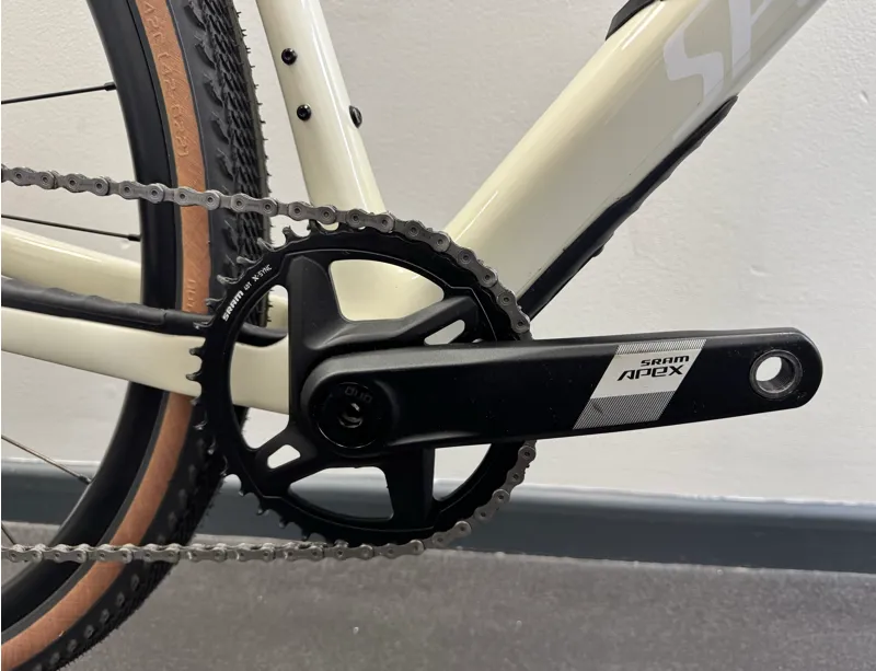 EX DEMO Specialized Diverge Comp 54 cm Carbon Gravel Bike 2024 in Gloss Birch/White-3