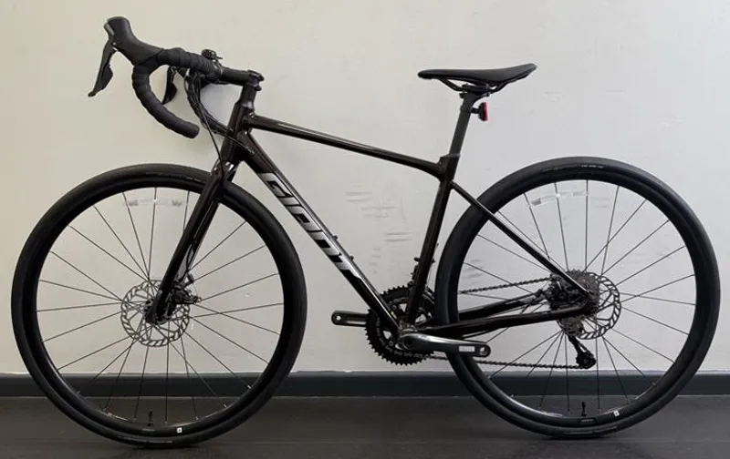 EX DISPLAY Giant Contend AR 2 Road Bike Small 2025 in Gloss Cordovan/Silver-1