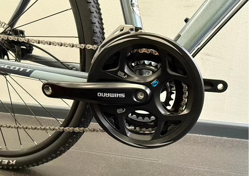 EX DEMO Scott Sub Cross 50 Women's Medium Hybrid Bike 2024 in Silver-6