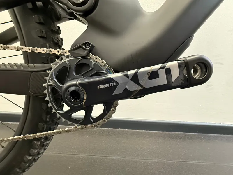 EX DEMO Scott Genius ST 900 Tuned Full Suspension Mountain Bike X-Large 2025 in Black/Green-2