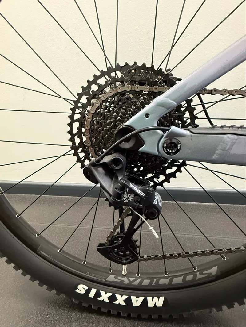 EX DEMO Scott Bike Strike eRIDE 930 Blue EU2 Electric Full Suspension Mountain Bike Large 2025 in Grey-3